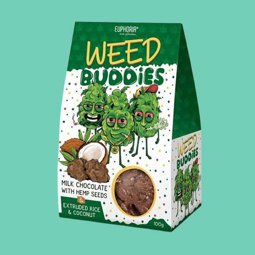 Weed Buddies Milk Chocolate